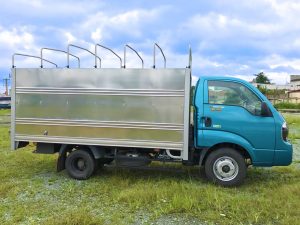 xe tải thaco kia k250 thùng mui bạt mới xanh dương