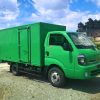 xe tải thaco kia k250 thùng kín tôn đen xanh lá