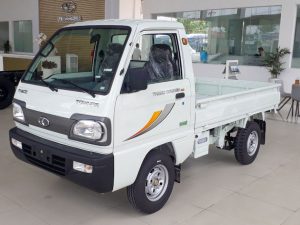 phía-trước-cabin-xe-tải-thaco-towner-800-thùng-lửng