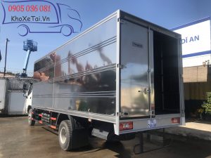 xe tai thaco ollin720 thung kin tai trong 7 tan