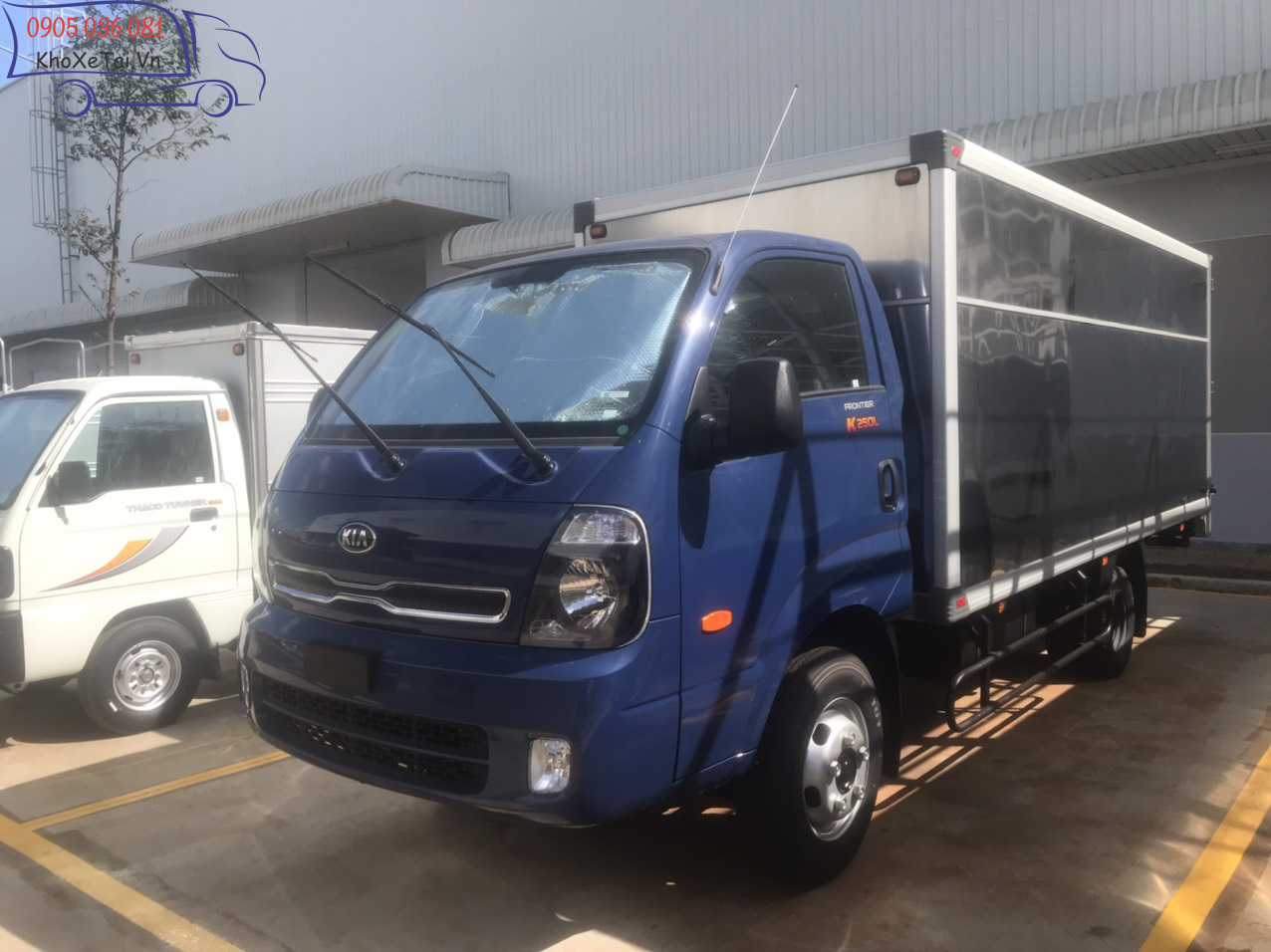 xe tải K250L thùng kín